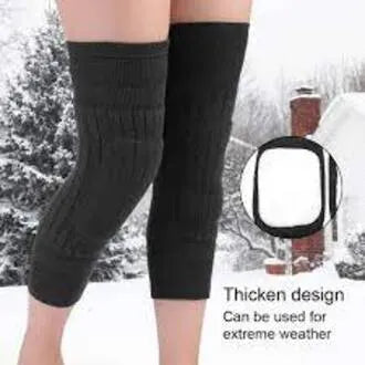 Unisex Cashmere Wool Knee Brace Pads