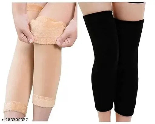 Thermal Knee Warmers For Winter For Men & Women (random Color)